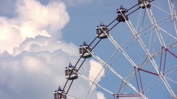 Ferris wheel — Stock Video