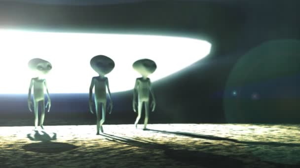 Extraterrestres. — Vídeo de Stock