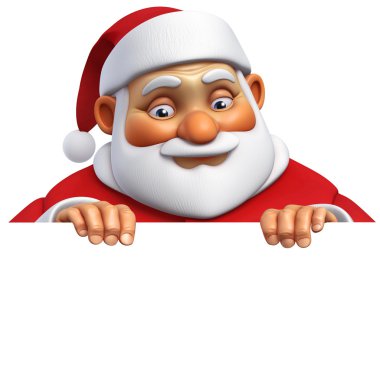 3D Noel Baba çizgi film