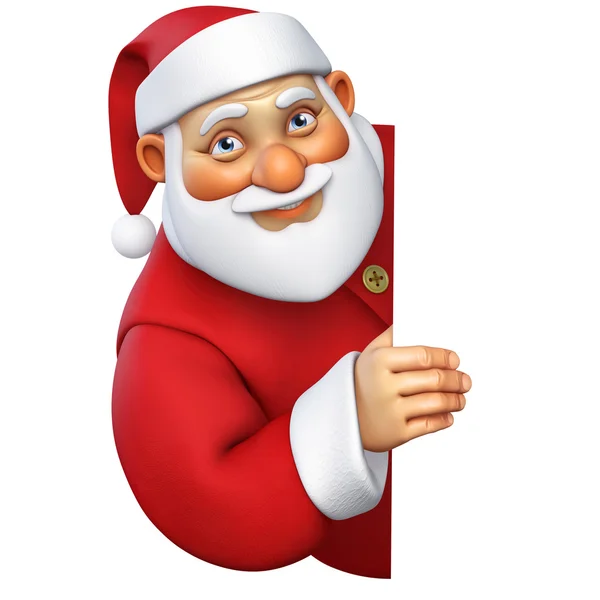 3d cartone animato Santa — Foto Stock