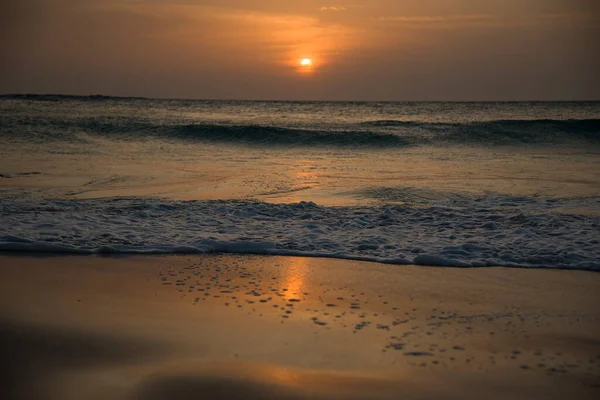 Coucher Soleil Sur Océan Été Vacances — Photo