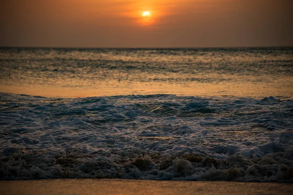 Puesta Sol Océano Verano Vacaciones — Foto de Stock