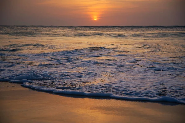 Puesta Sol Océano Verano Vacaciones — Foto de Stock