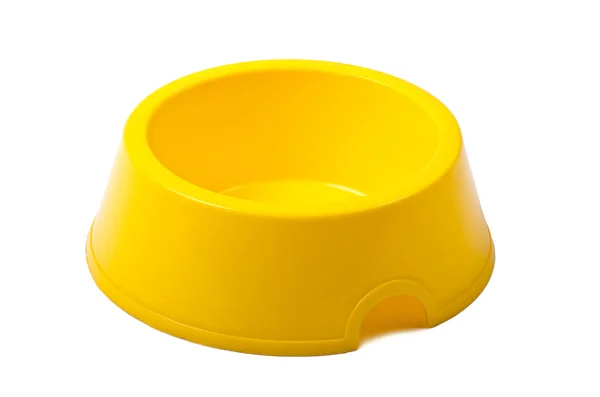 빈 노란색 그릇 — 스톡 사진