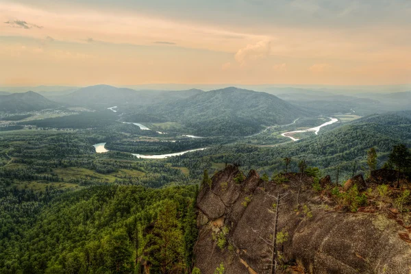 Top shot do rio Lebed Imagem De Stock