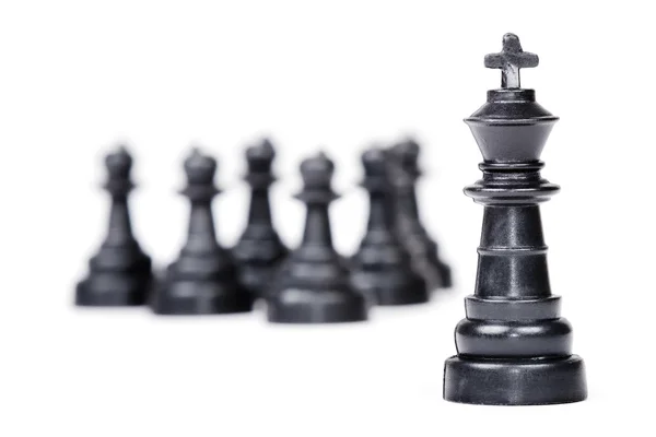 チェスのリーダーシップの概念 — ストック写真