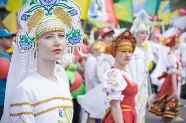 Tatarsk, Rusya: 27 Haziran 2013 - kültür Olimpiyatları rekabetimiz