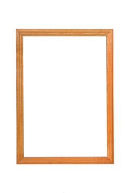 ahşap fotoğraf çerçevesi ile boş yer
