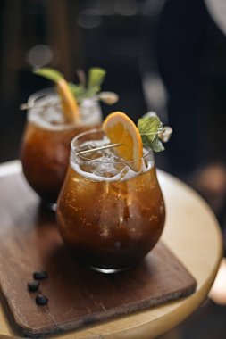 Espresso toniği - Sodalı yaz içeceği.