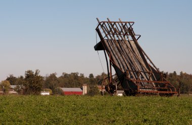 gevşek saman yükleyici