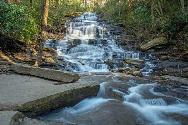 Minnehaha Falls Nel Nord Della Georgia — Foto Stock