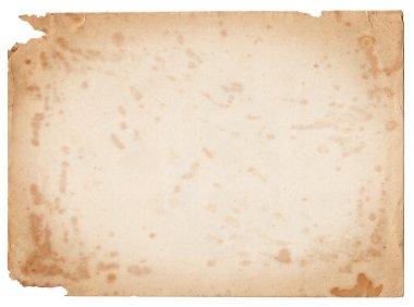 on yaş işaretleri arka planla antik grunge kağıt kapağını izole