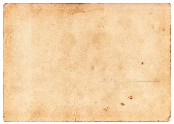 boş vintage kartpostal arka