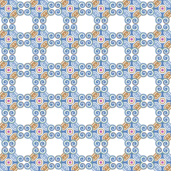 Abstract seamless pattern, modern stylish texture, repeating geometric tiles. — Stockfoto