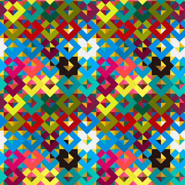 Rhombuses and triangles seamless pattern, modern stylish texture, repeating geometric tiles. — Stock fotografie