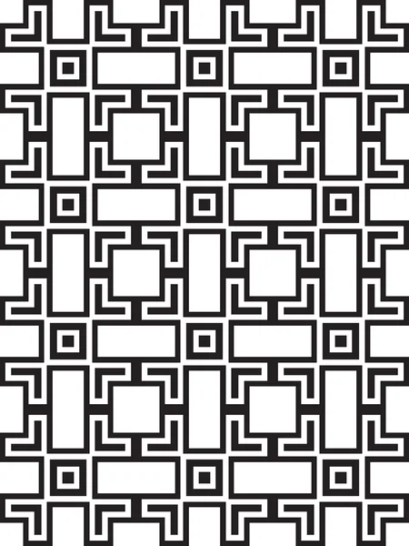 Squares and bricks, abstract seamless pattern. — ストック写真