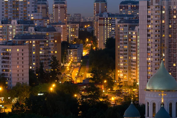 Moskova solntsevo bölge, gece