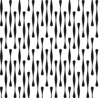 Black and White Abstract Geometric Seamless Pattern Backg