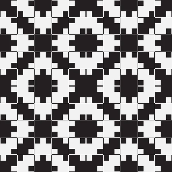 Black and White Optical Illusion Seamless Pattern Backgr — Stockfoto