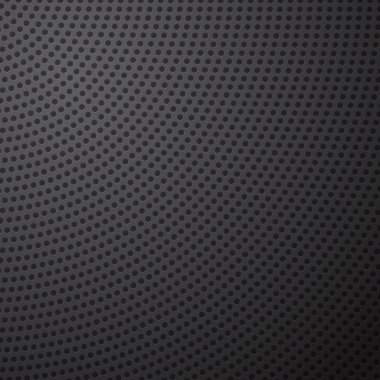 Radial Pentagon Cell Metal Background Illustration.