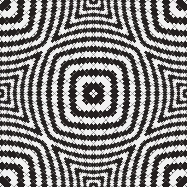 siyah-beyaz optik illüzyon, vektör seamless modeli backgr