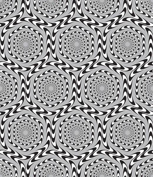 optik illüzyon, vektör Dikişsiz desen arka plan, altıgenler m