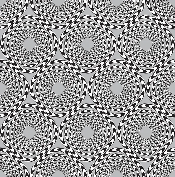 optik illüzyon, vektör Dikişsiz desen arka plan, edikula