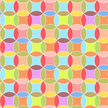 daireler, soyut Dikişsiz desen arka plan.