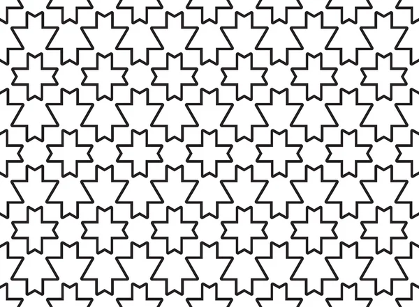 Černobílý abstraktní geometrické — Stockový vektor