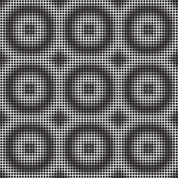 Schwarz-weiß abstrakte geometrische — Stockvektor