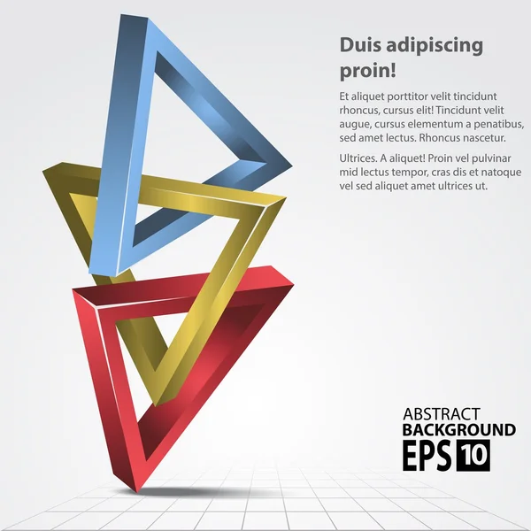 3B şekiller üçgenler