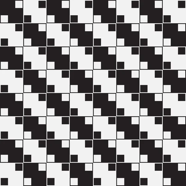 Ilusión óptica en blanco y negro — Archivo Imágenes Vectoriales