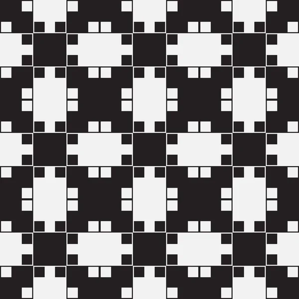 Ilusão óptica em preto e branco — Vetor de Stock