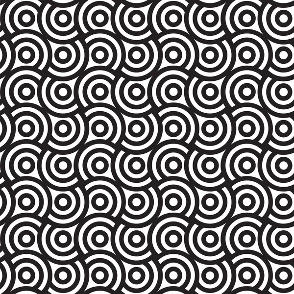 Noir et blanc Résumé Géométrique — Image vectorielle