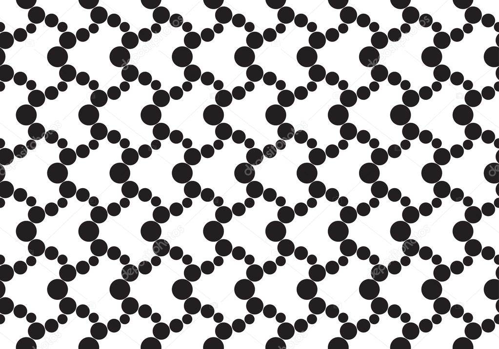 Black and White Abstract Geometric