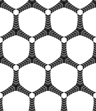 yarı ton siyah ve beyaz soyut geometrik