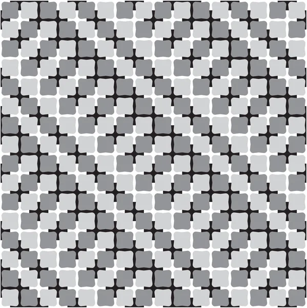 Black and White Optical Illusion — Stock Vector