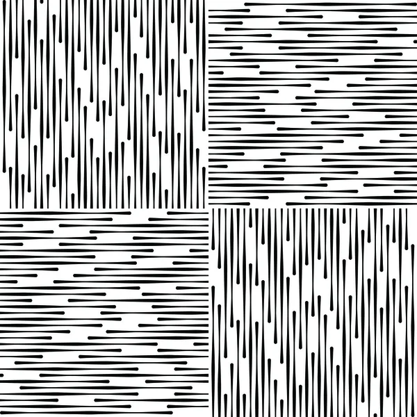 Noir et blanc Résumé Géométrique — Image vectorielle