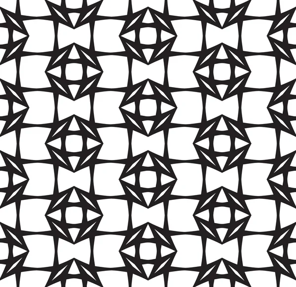 Черно-белая абстрактная геометрия — стоковый вектор