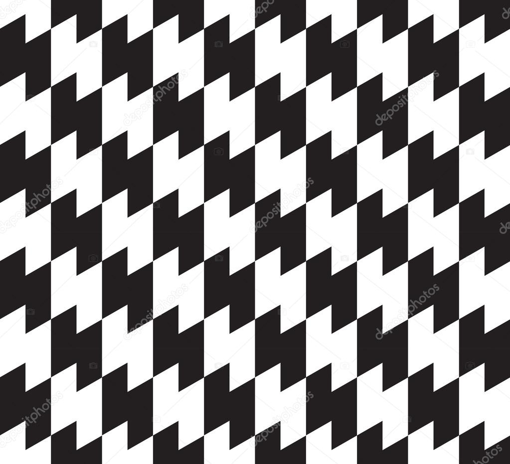 Black and White Optical Illusion