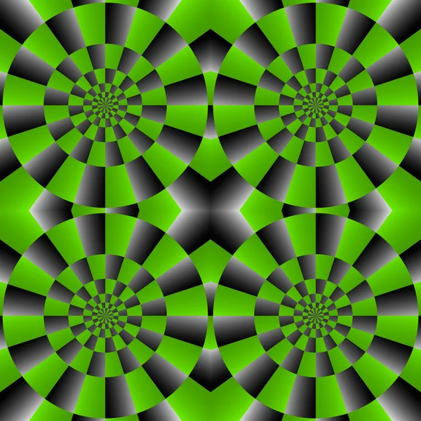 optik illüzyon spin döngüsü, vektör desen arka plan.