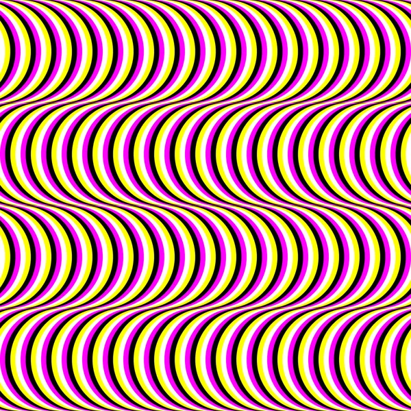 hareketli çizgili optik illüzyon, soyut vektör sorunsuz bilmece