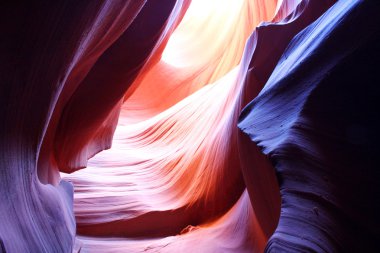 antilop Kanyonu, sayfa, arizona, ABD yuvası
