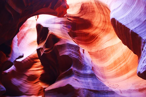 Antelope Slot Canyon, Pagina, Arizona, Stati Uniti d'America — Foto Stock