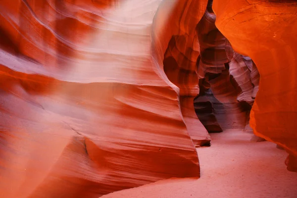 Antilop slot canyon, sida, arizona, usa — Stockfoto