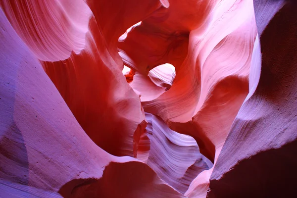 Antelope Slot Canyon, Pagina, Arizona, Stati Uniti d'America — Foto Stock