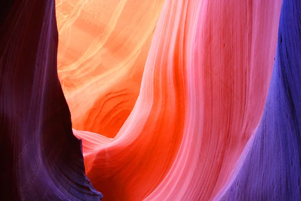 Antelope Slot Canyon, Pagina, Arizona, Stati Uniti d'America — Foto Stock