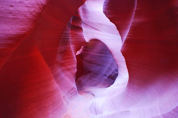 Antelope Slot Canyon, Pagina, Arizona, Stati Uniti d'America — Foto Stock