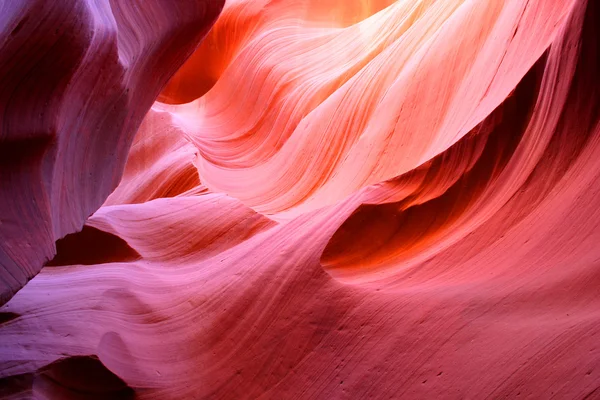 Antelope Slot Canyon, Pagina, Arizona, Stati Uniti d'America — Foto Stock