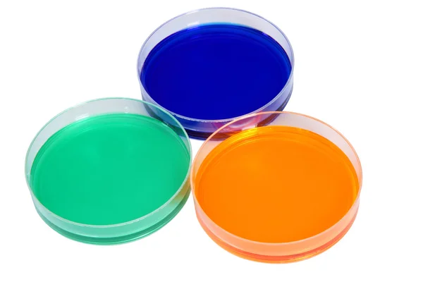 Multi color well plate dish — Stock Photo, Image